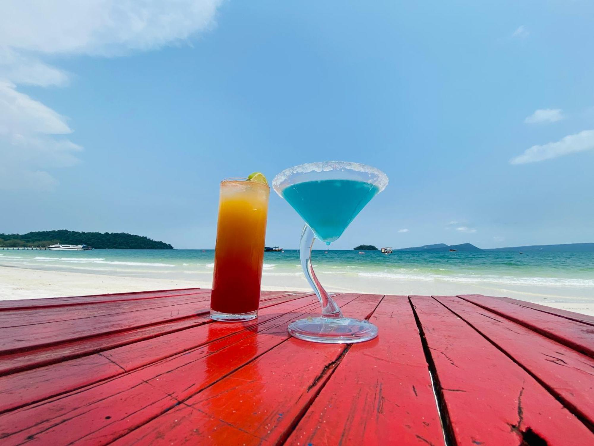 Koh Rong Beach Hostel And Bungalows Kaoh Touch Eksteriør bilde