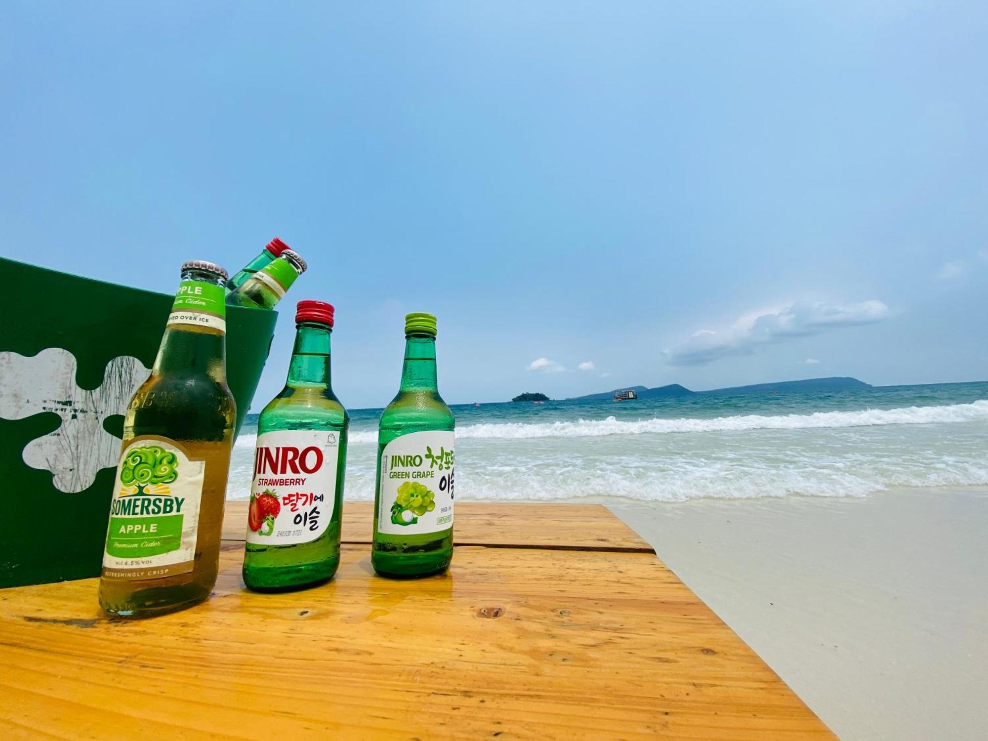 Koh Rong Beach Hostel And Bungalows Kaoh Touch Eksteriør bilde
