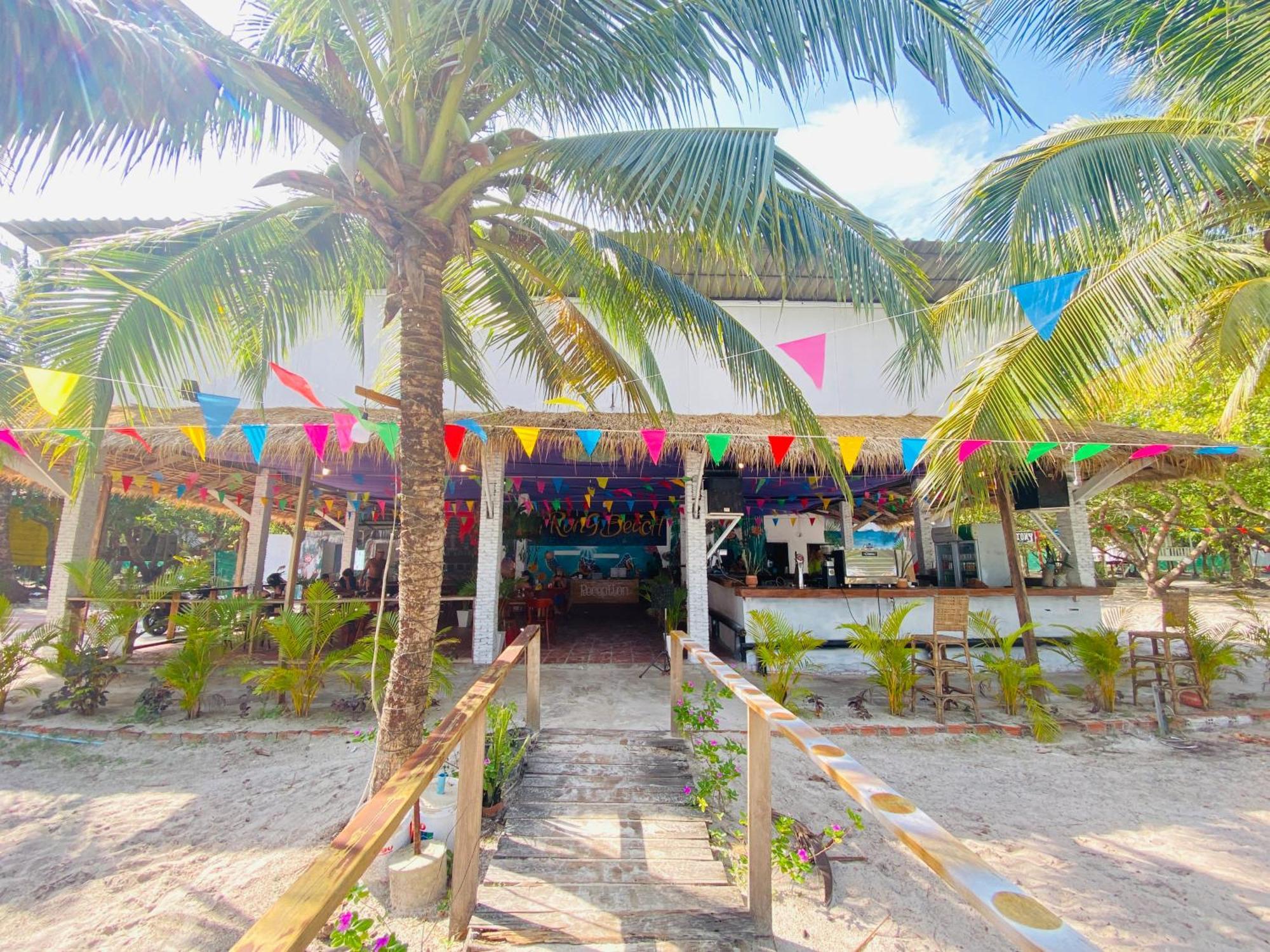 Koh Rong Beach Hostel And Bungalows Kaoh Touch Eksteriør bilde